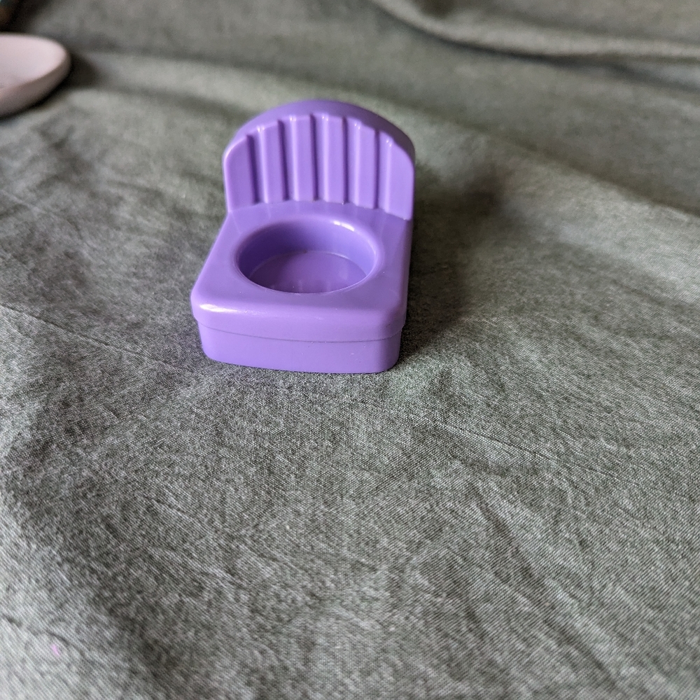 Fisher-price Little People Happy Sounds Home Purple Chair 2008 Replacement 2.5"